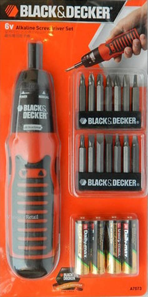 Black & Decker Battery Powered Screwdriver A7073