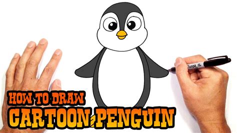 Art Hub How To Draw A Penguin - Penguins are birds that use use their ...