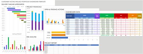 Project Portfolio Status Report Template