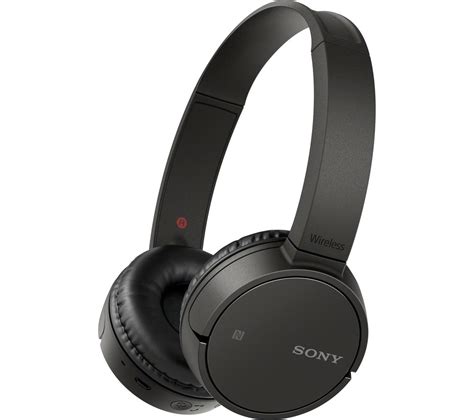 SONY MDR-ZX220BT Wireless Bluetooth Headphones - Black Deals | PC World