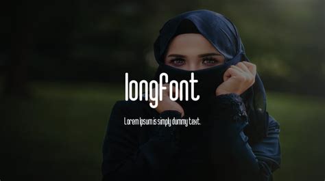 longfont Font : Download Free for Desktop & Webfont