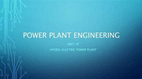 Power plant engineering unit-iii.pptx