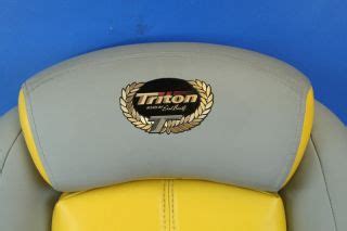 New Triton Logo Boat Seat Decals on PopScreen