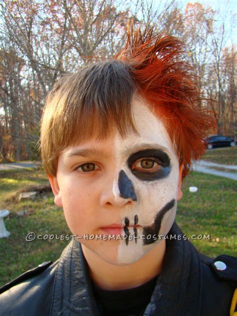 Easy, Super Cool Ghost Rider Costume for Kids