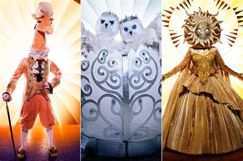 All The Masked Singer season 4 costumes, including first-ever 2-headed duet