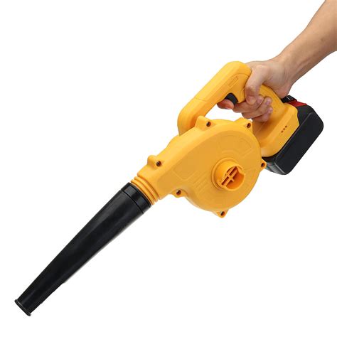 21V Li-ion Blower Leaf Blower Rechargeable Battery Cordless Air Blower ...