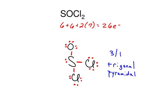 Socl2 Molecular Geometry