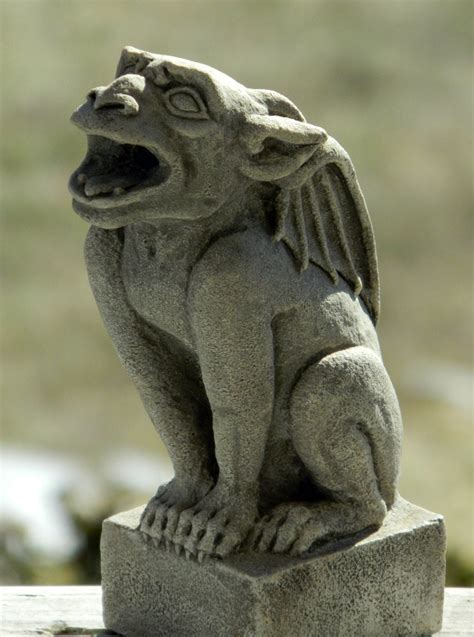 Babygoyle gargoyle sculpture gothic architectural ornament