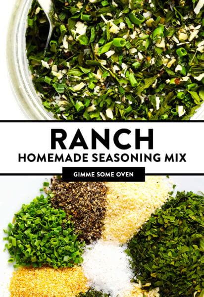 Homemade Ranch Seasoning Mix | Gimme Some Oven