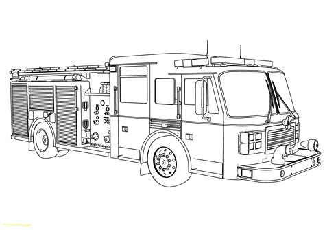 Printable Fire Truck Coloring Pages at GetColorings.com | Free ...