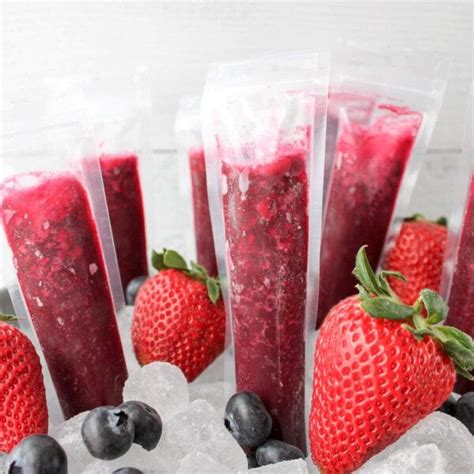 Bomb Pop Fruit Popsicles - The Produce Moms