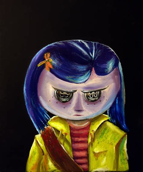 Coraline with Button Eyes by Temporalvisions on DeviantArt