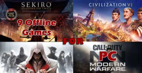 Best Offline Games For PC | List Of 9 Offline PC Games - Player Assist ...