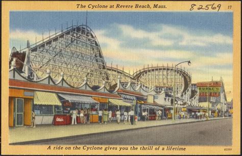 The Cyclone at Revere Beach, Mass. Date . [ca. 1930–1945] | Revere ...