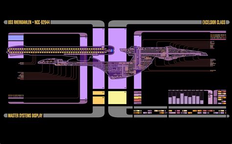 Star Trek, LCARS, Spaceship, Schematic Wallpapers HD / Desktop and ...