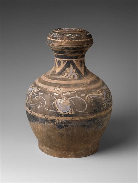 Covered Jar (Hu) | China | Western Han dynasty (206 B.C.–A.D. 9) | The ...