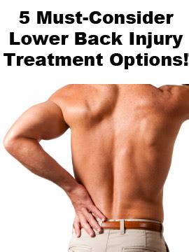 5 Must-Consider Lower Back Injury Treatment Options! - Cryotherapy Toronto