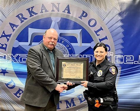 Texarkana police officers honored with life-saving, community service ...