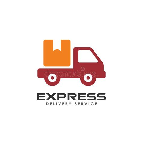 Courier Logo Design Template. Shipment Logo Design Icon Vector Stock ...