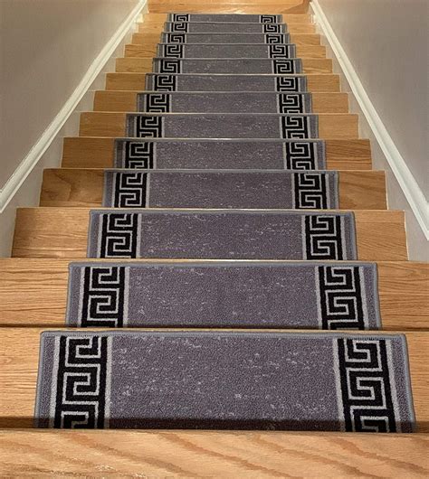 Stair Treads Skid Slip Resistant Backing Indoor Carpet Stair Treads ...