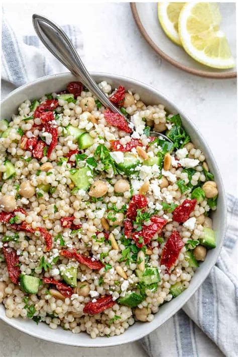 Mediterranean Couscous Salad | FeelGoodFoodie