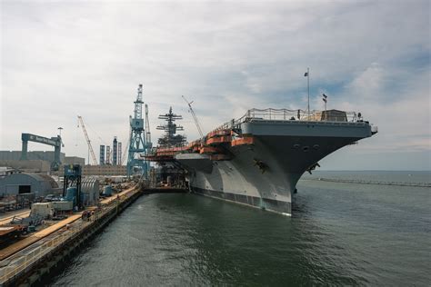 USS George Washington aircraft carrier’s RCOH nears 80% completion