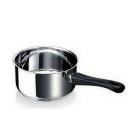 Ss Round Stainless Steel Saucepan, For Home, Capacity: 2.5 Litre at Rs ...