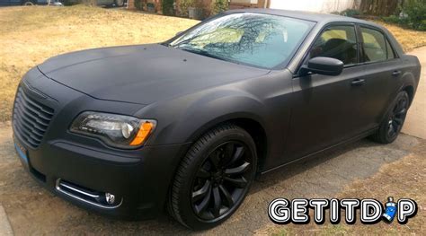 This is Matte Black finished on this Chrysler 300. Black Matte Black ...