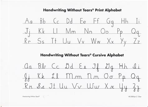 Handwriting Without Tears Paper Free Printable - Get What You Need For Free