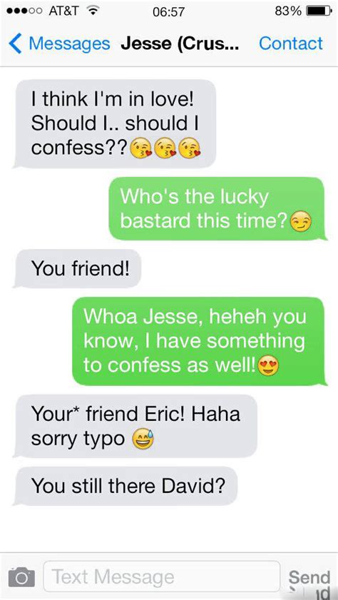 Love confession turned awkward thanks to a typo. - RealFunny