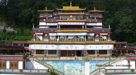 Rumtek Monastery in Sikkim, Rumtek Dharma Chakra Centre Sikkim India