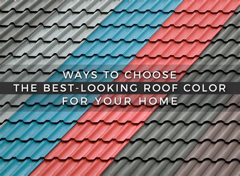 Top 4 tips on how to Choose Roofing Colors for your Home