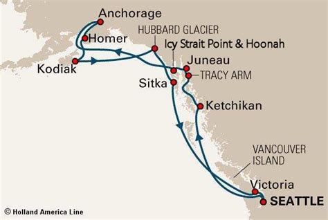 Alaskan Cruise - Introduction & Map