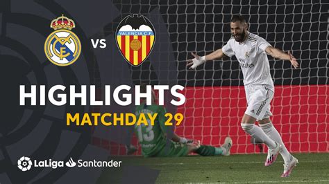 Highlights Real Madrid vs Valencia CF (3-0) - YouTube