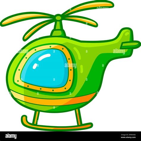 Cute helicopter cartoon. Helicopter clipart vector illustration Stock ...