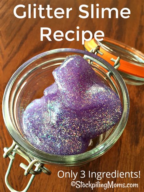 Glitter Slime Recipe