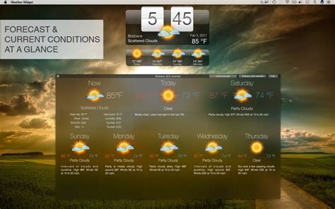 App Shopper: Weather Widget Desktop + (Weather)