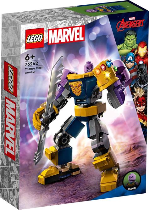 LEGO® Marvel Super Heroes 76242 Thanos Mech Armor - Build and Play ...