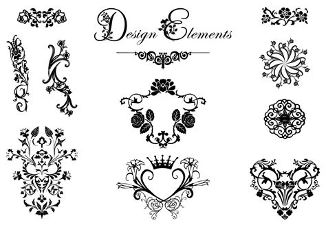 Floral Design Ornament Vector Pack 56530 Vector Art at Vecteezy