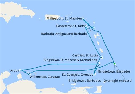 Eastern Caribbean from Barbados, P&O Cruises, 12th March 2021 – Planet ...