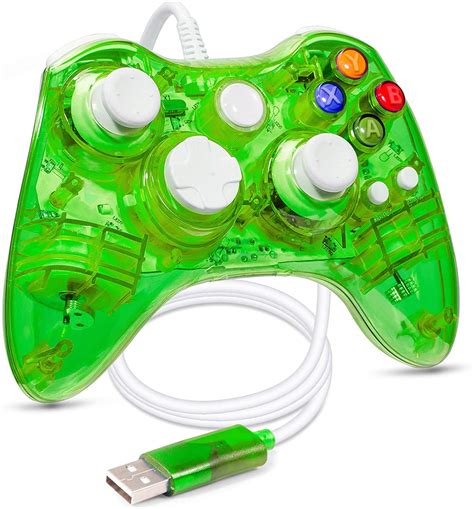 LUXMO Afterglow USB Wired Controller Gamepad for Xbox 360 Console PC ...