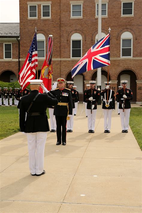 DVIDS - Images - Barracks Marines conduct Full Honors Arrival Ceremony ...