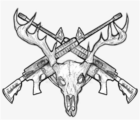 Deer Skull Drawing - Drawing Transparent PNG - 994x804 - Free Download ...