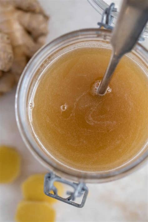 Ginger Syrup Recipe - The Harvest Kitchen