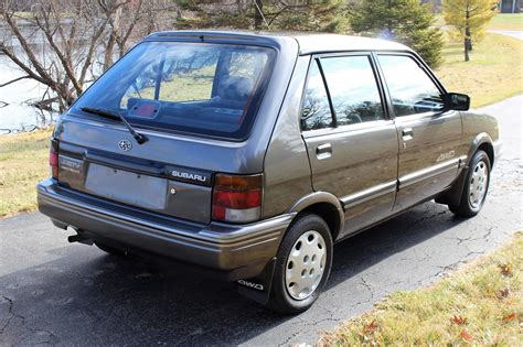 No Reserve: 1991 Subaru Justy GL 4WD for sale on BaT Auctions - sold ...