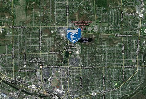 Kellogg Community College Campus Map - Map