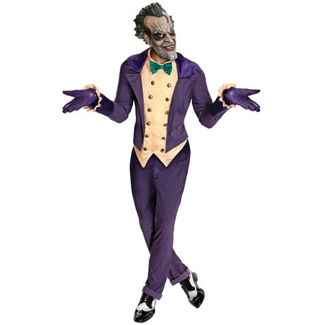 Batman Arkham City Joker Adult Costume - SpicyLegs.com