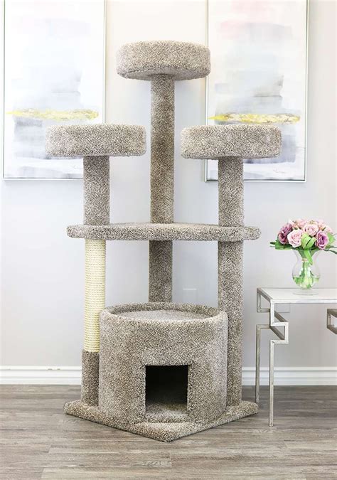 Prestige Cat Trees Main Coon Cat House-Cat Tower