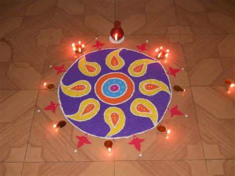 #2017 Happy Diwali Rangoli Designs Peacock Patterns Flowers Images ...