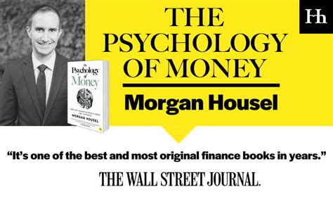 The Psychology of Money: Timeless lessons on wealth, greed, and ...